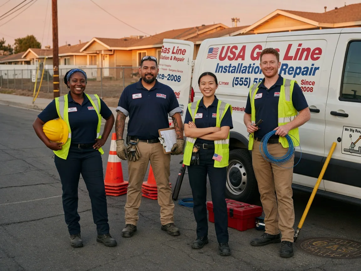 Gas Line Installation company in Lake Village, AR